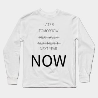 Letter Design Long Sleeve T-Shirt